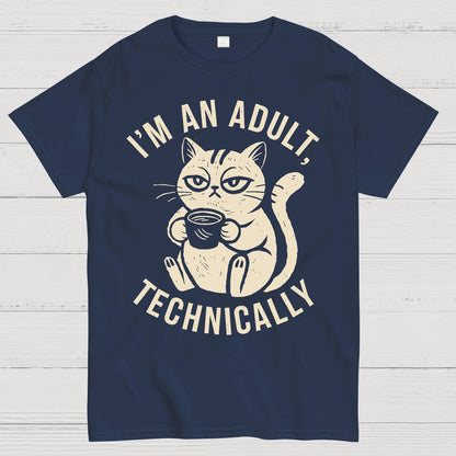 I'm An Adult Technically Geek T-Shirt