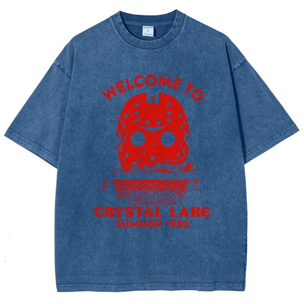 Welcome To Mystic Lake Vintage Distressed T-shirt
