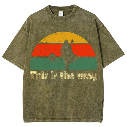 The Retro Way Vintage Distressed T-shirt