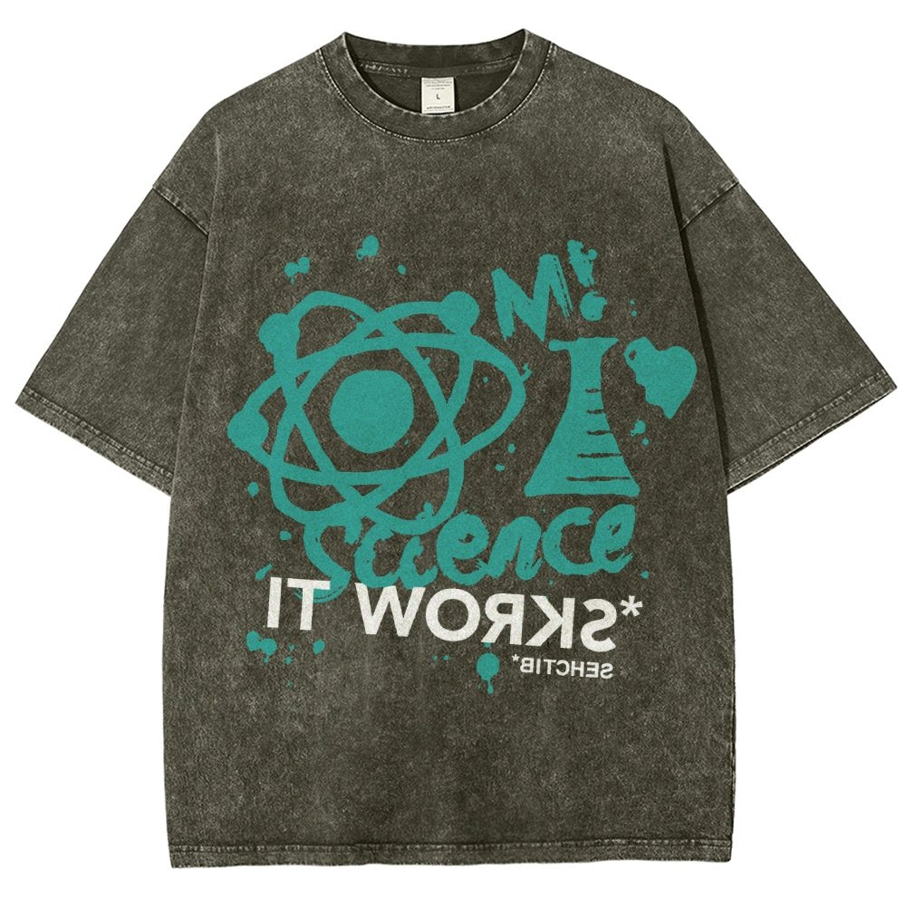 Methodisch inkorrekt - Science Vintage Distressed T-shirt