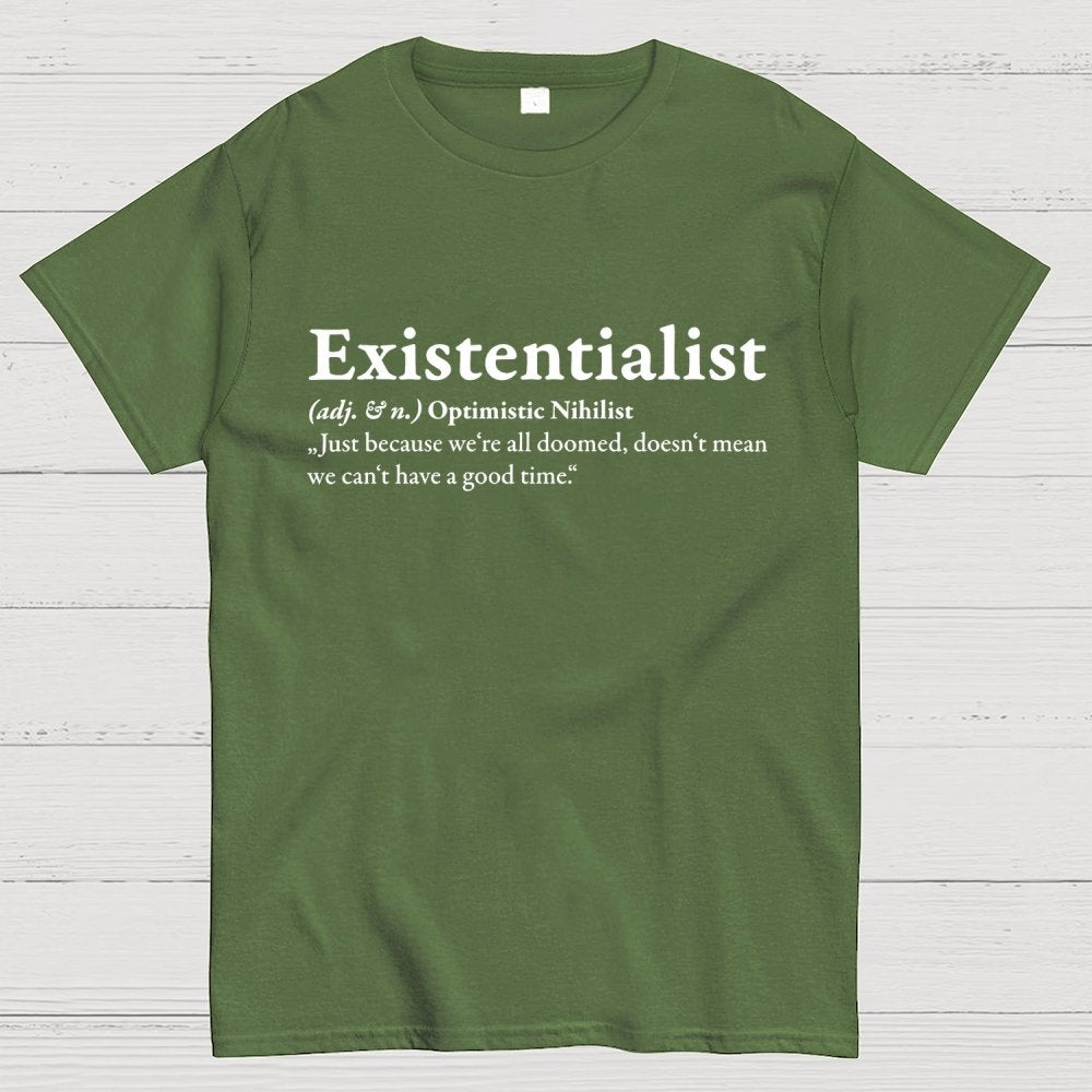 Definition Of An Existentialist Geek T-Shirt