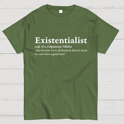 Definition Of An Existentialist Geek T-Shirt