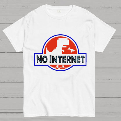 No Internet！ Geeky T-Shirt