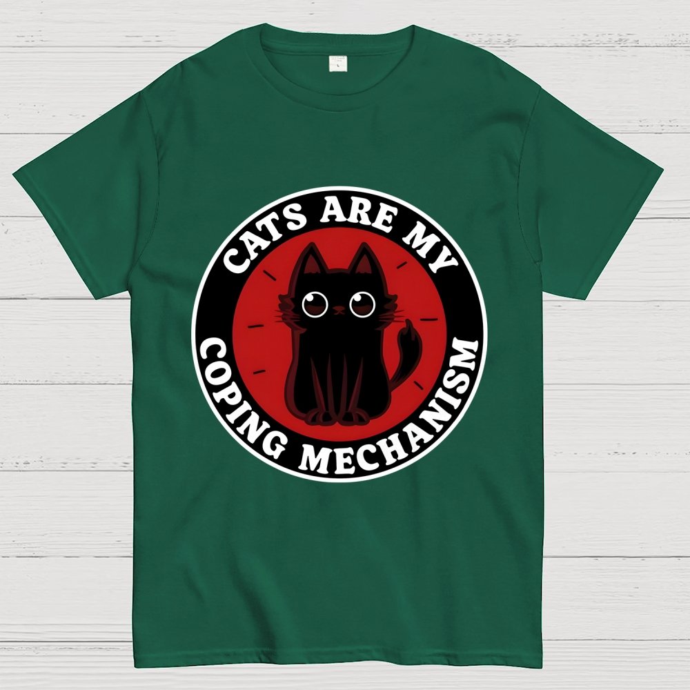 Coping Mechanism Unisex Geek T-Shirt