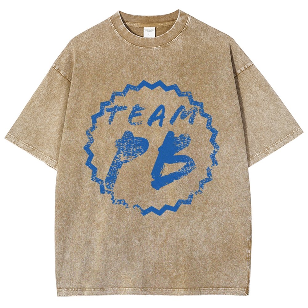 Team PB - Peanut Butter Vintage Distressed T-shirt