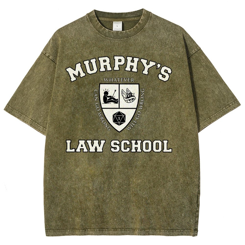 Murphy's Law School - Class of 2025 Vintage Distressed T-shirt