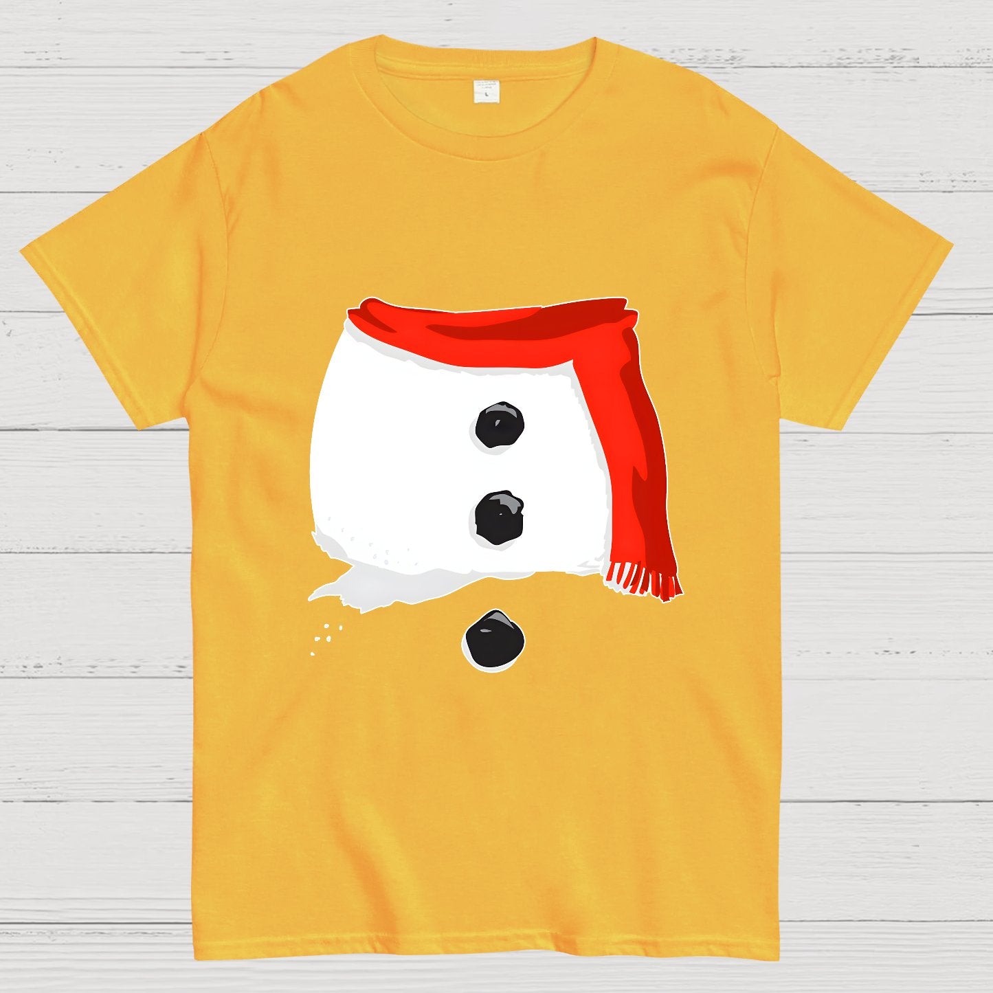 Snowman Christmas Geek T-Shirt