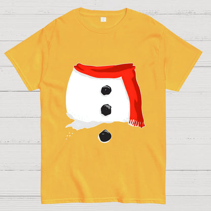 Snowman Christmas Geek T-Shirt