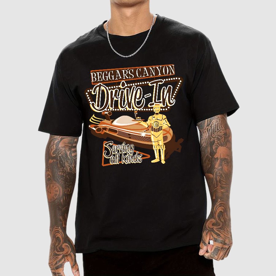 Desert Valley Drive-In Geek T-Shirt