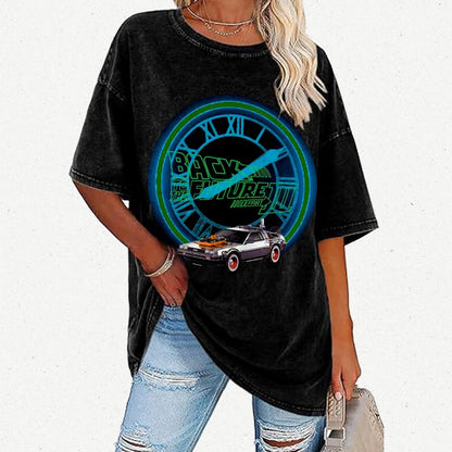 Welcome to the Future Vintage Distressed T-shirt