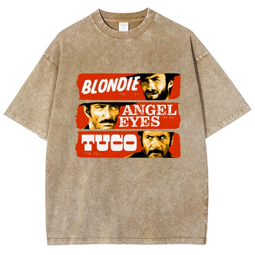 Blonde Angel Tuco Vintage Distressed T-shirt