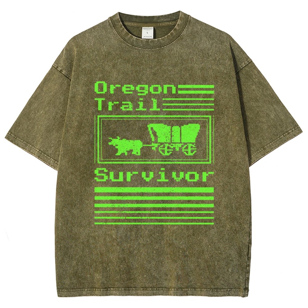 Retro Trail Survivor Vintage Distressed T-shirt