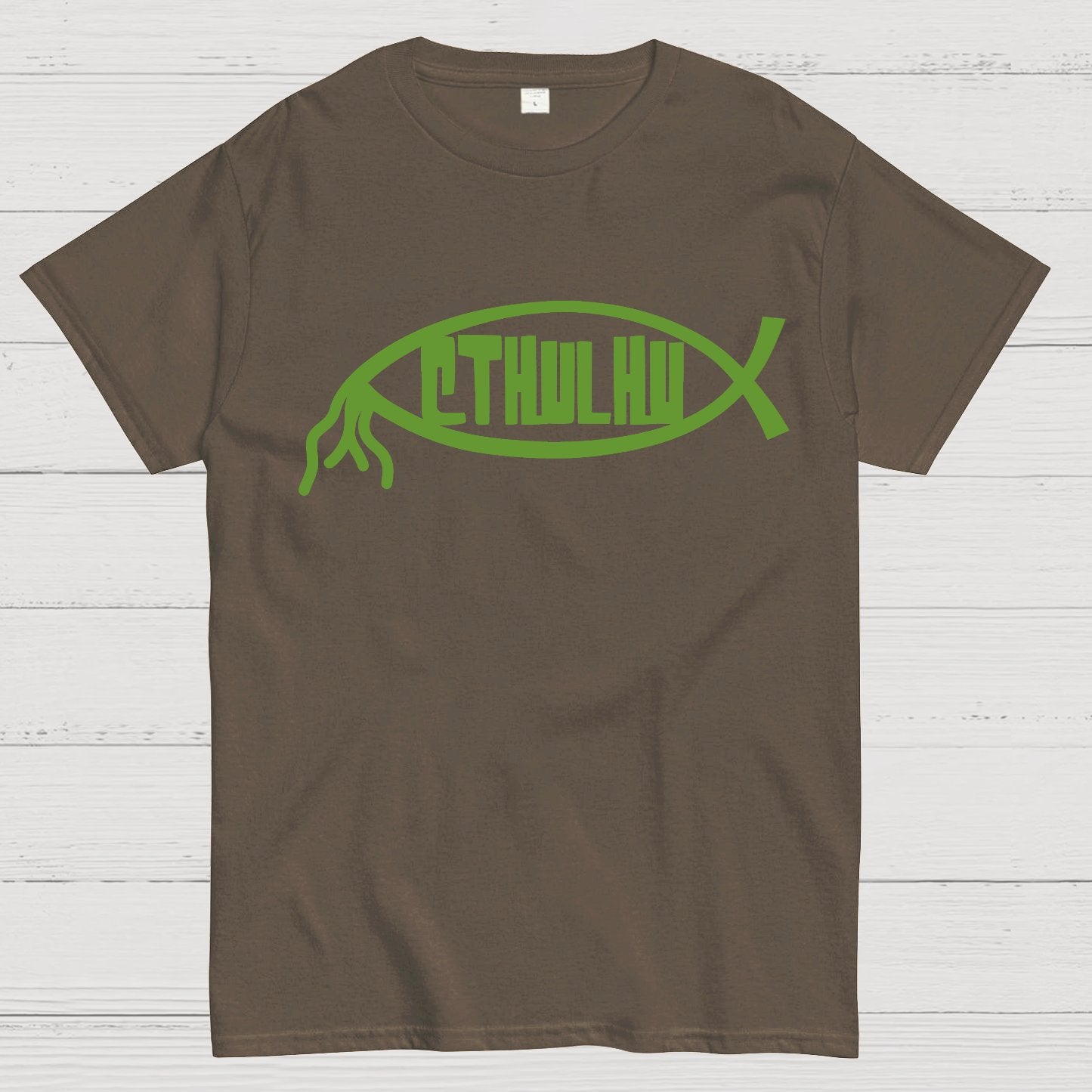 Cthulhu Fish Geek T-Shirt