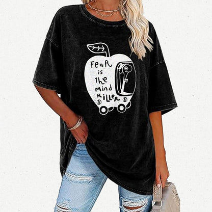 Fear Is The Mind Killer Vintage Distressed T-shirt