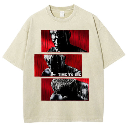 Time to die Vintage Distressed T-shirt