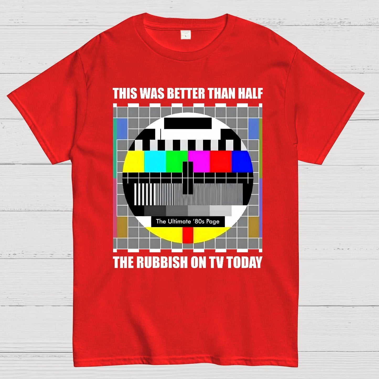 The Ultimate '80s Page Geek T-Shirt