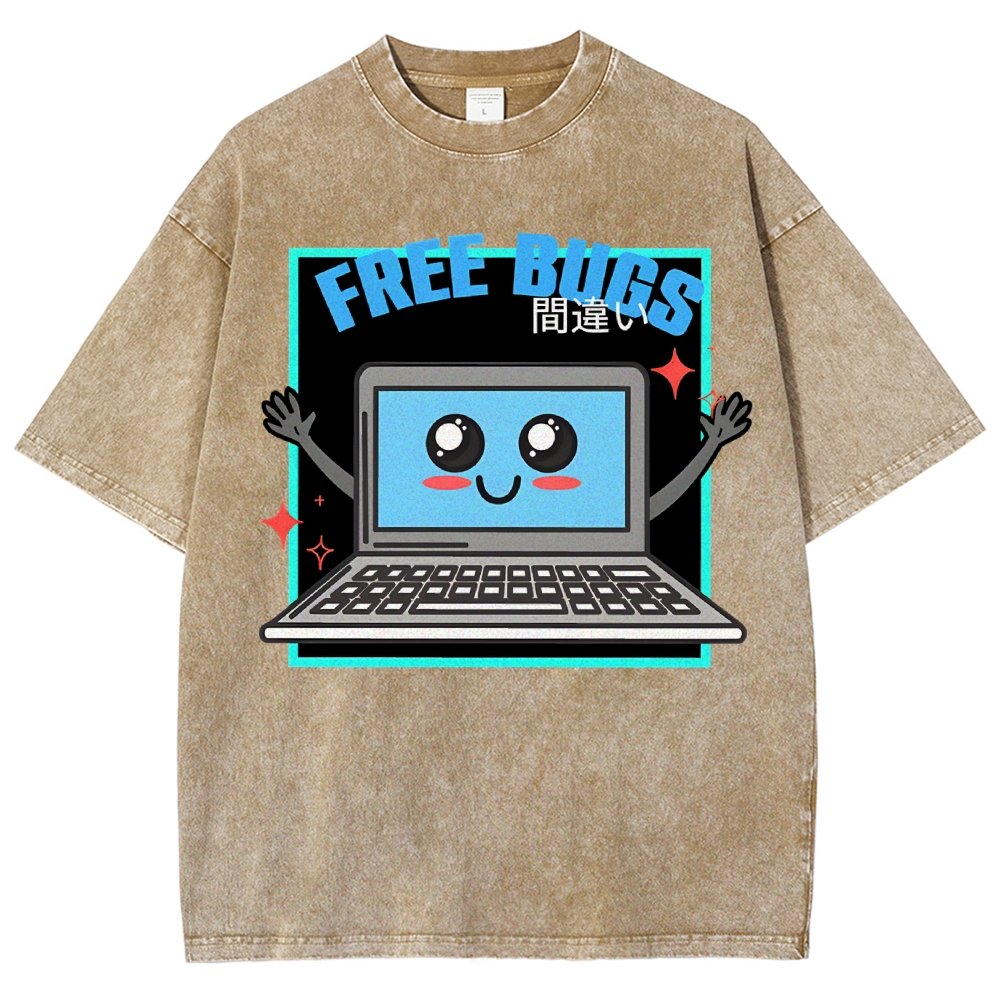 Free Bugs Vintage Distressed T-shirt