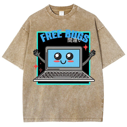 Free Bugs Vintage Distressed T-shirt