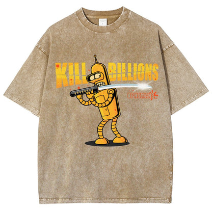 Kill Billions Vintage Distressed T-shirt