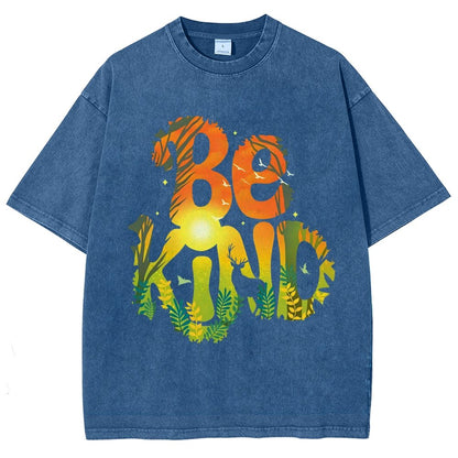 Be Kind Vintage Distressed T-shirt