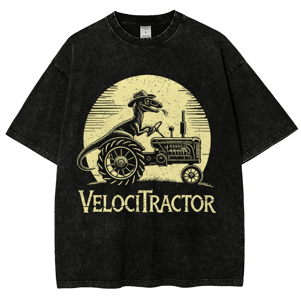 VelociTractor Vintage Distressed T-shirt