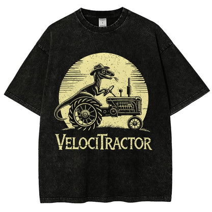 VelociTractor Vintage Distressed T-shirt