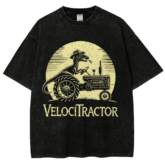 VelociTractor Vintage Distressed T-shirt