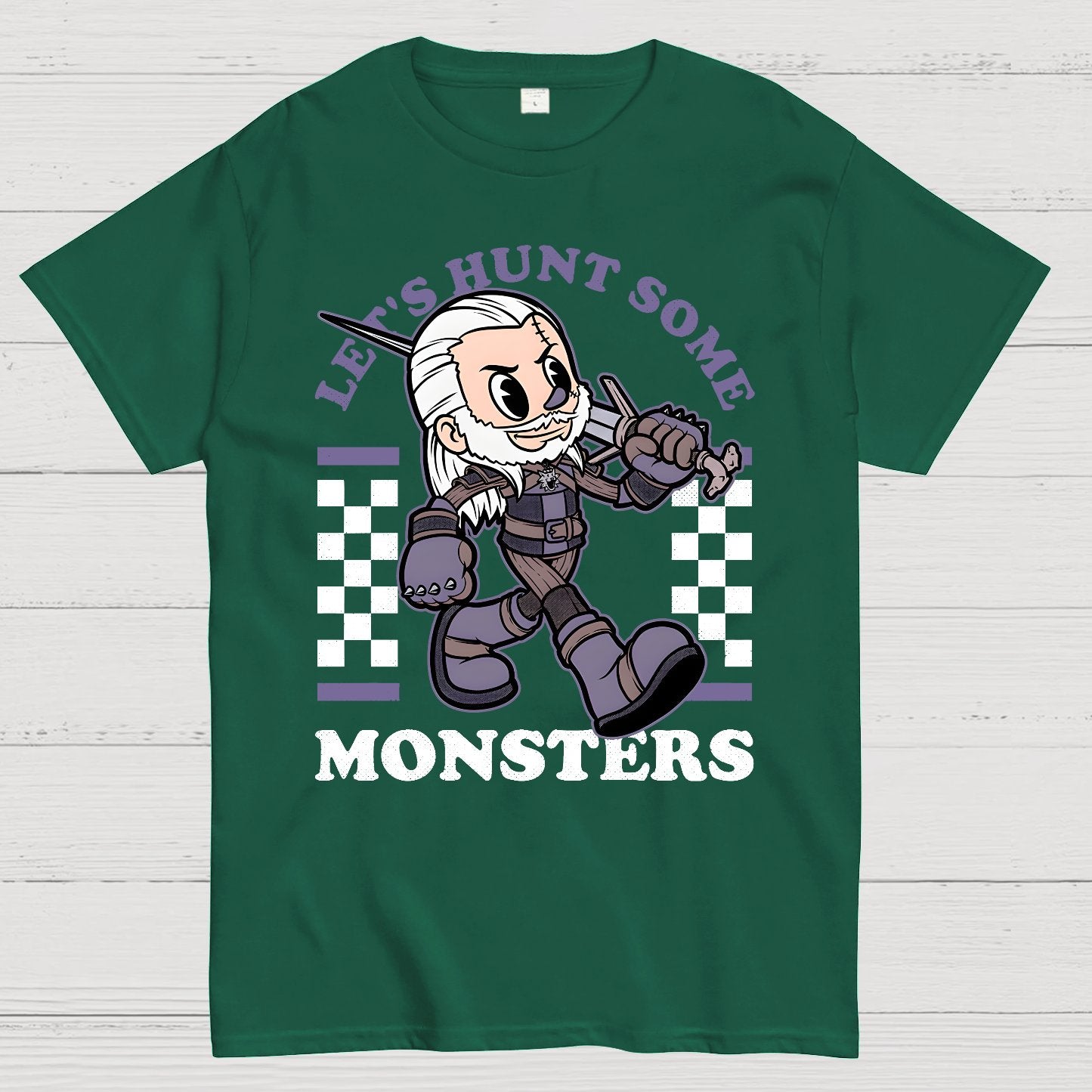 Hunt Some Monsters Geek T-Shirt