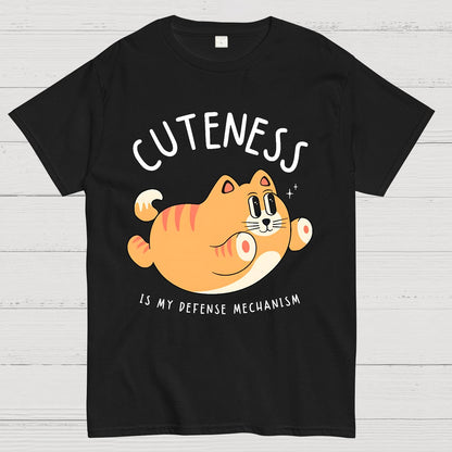 Cuteness is My Defense Mechanism Geek T-Shirt