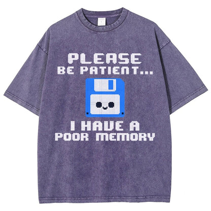 Floppy poor memory Vintage Distressed T-shirt