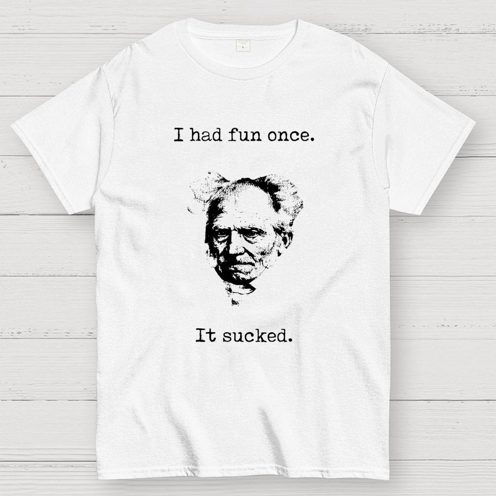 I Had Fun Once - It Sucked Geek T-Shirt