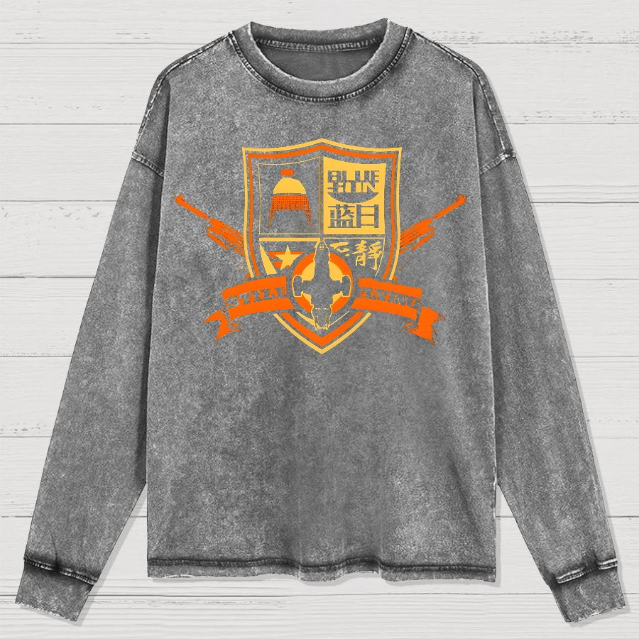 Vintage Smugglers Voyager Washed Long Sleeve Tee