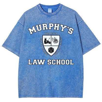 Murphy's Law School Vintage Distressed T-shirt