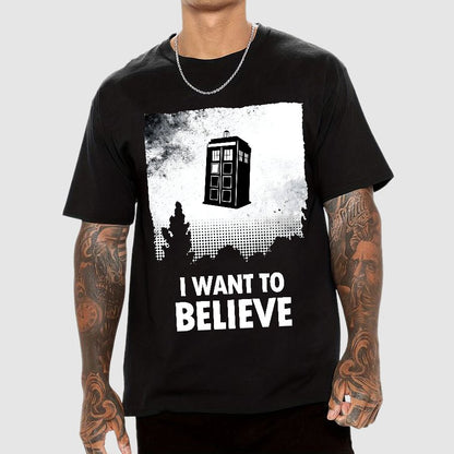 I Want To Believe Geek T-Shirt