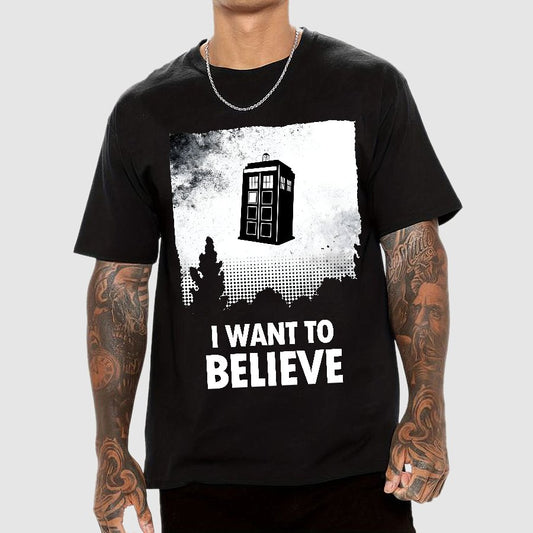 I Want To Believe Geek T-Shirt