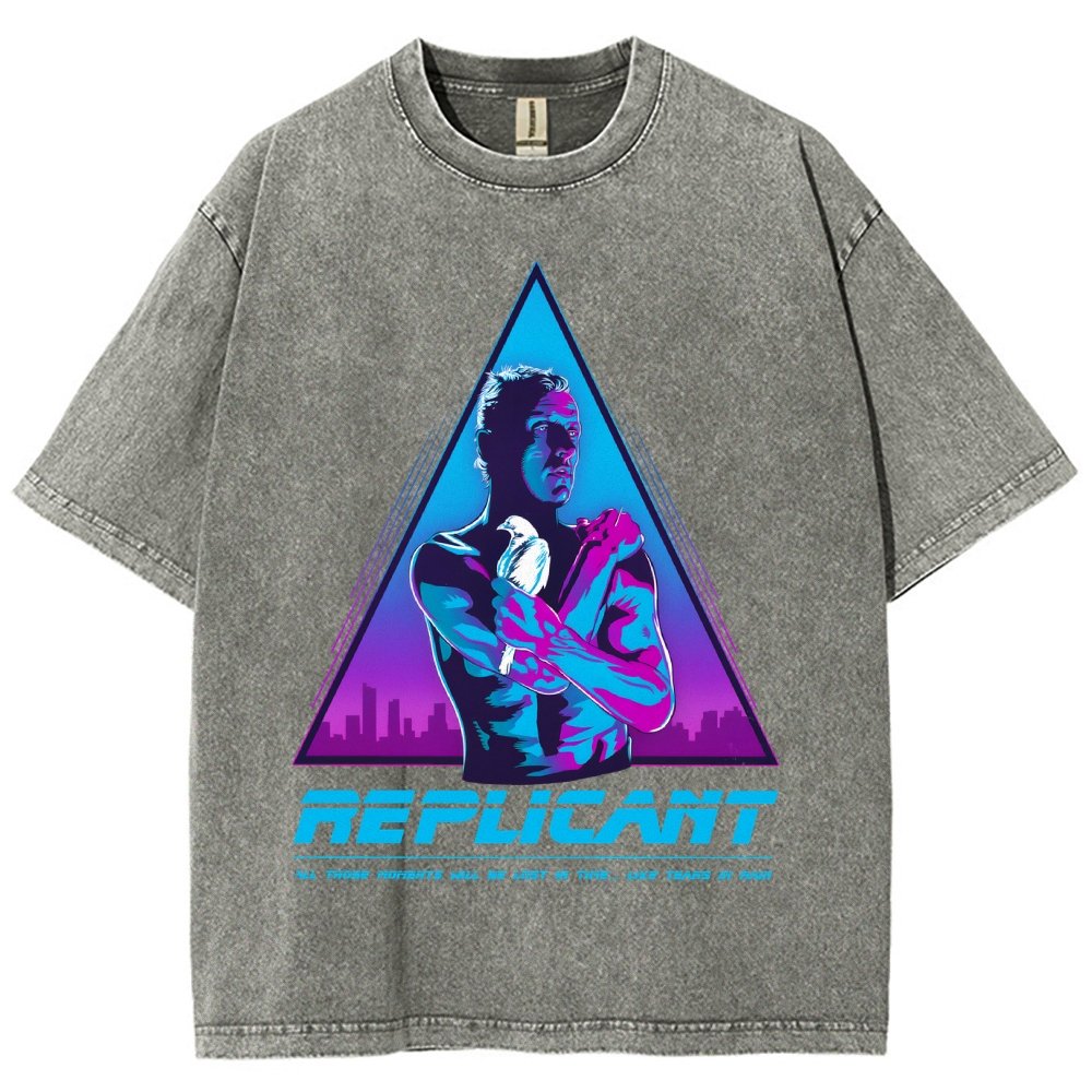 Like Tears In Rain Vintage Distressed T-shirt