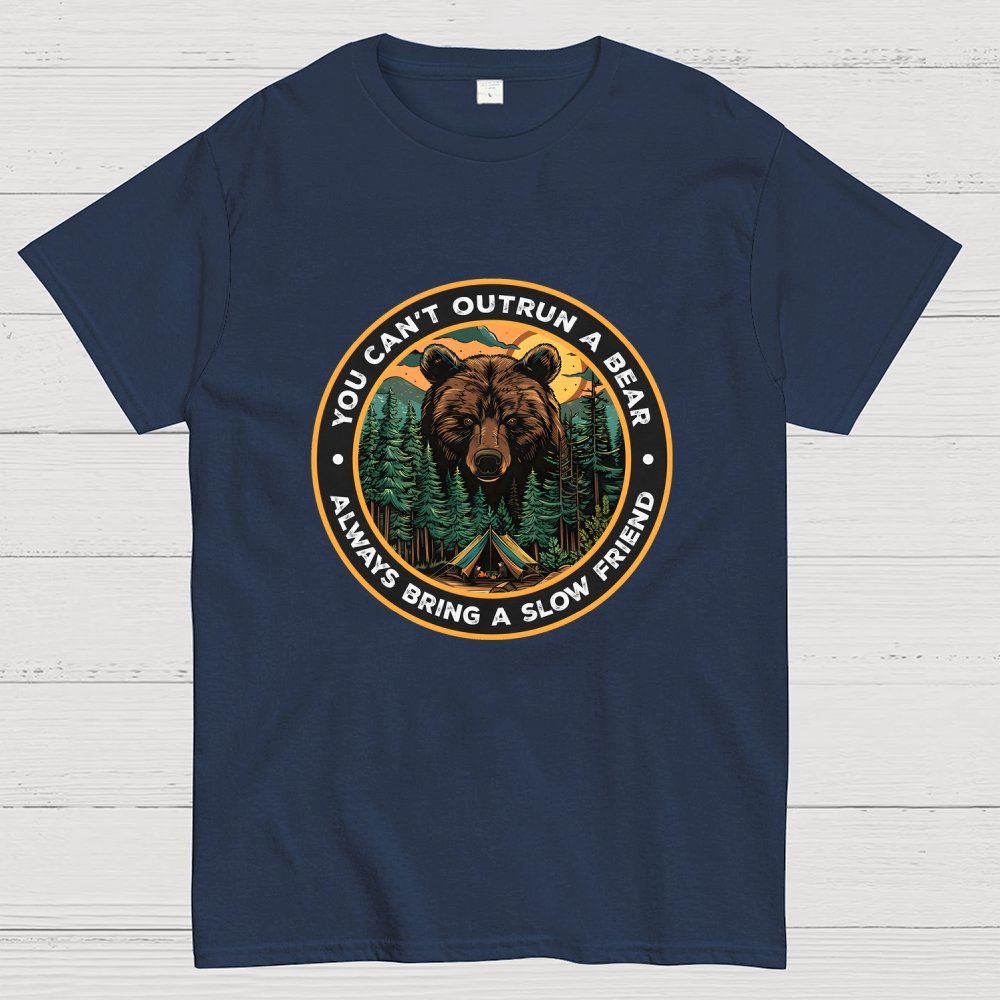 You Can't Outrun A Bear Geek T-Shirt