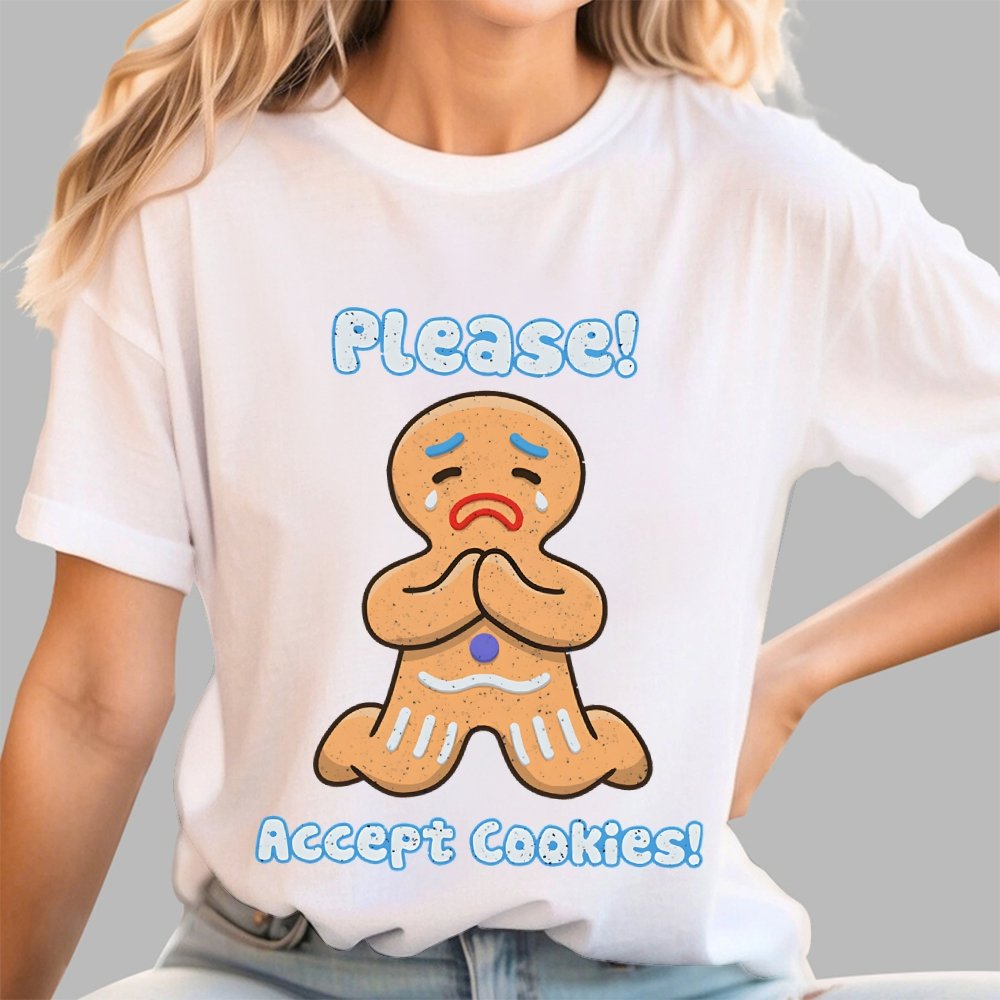 Please! Accept Cookies! Geek T-Shirt