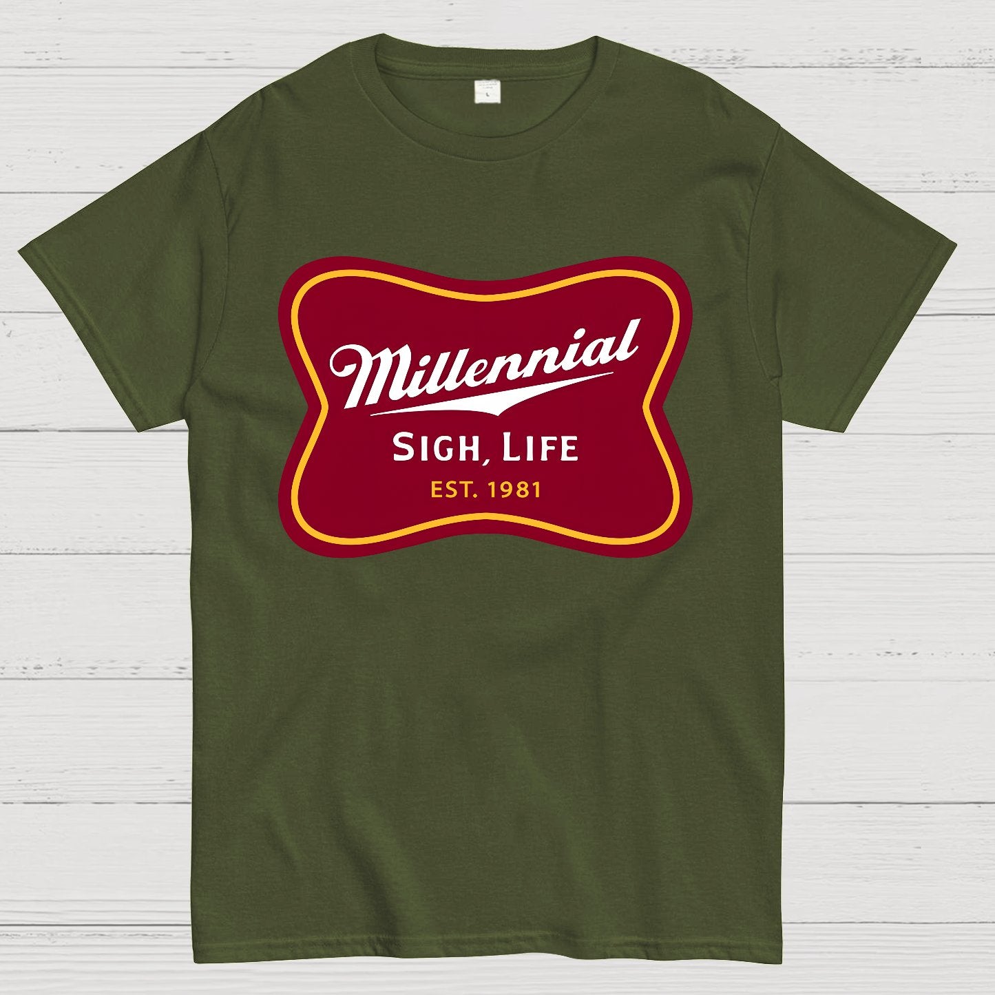 Millennial Sigh Life Geek T-Shirt