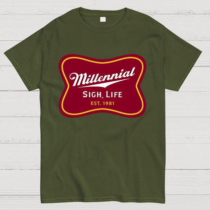 Millennial Sigh Life Geek T-Shirt
