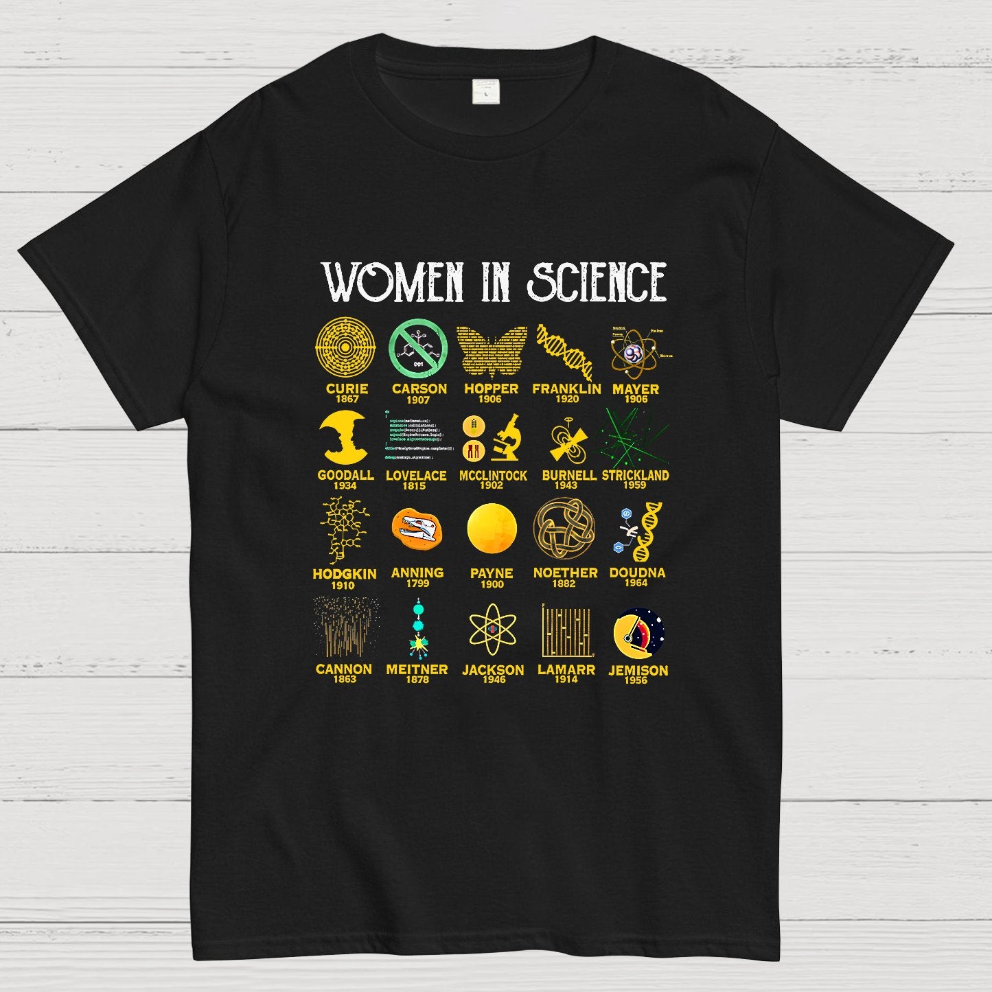 Vintage Women's Science Geeky T-Shirt