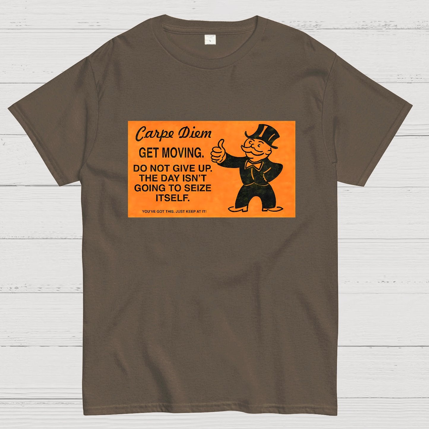 Carpe Diem Card Geek T-Shirt