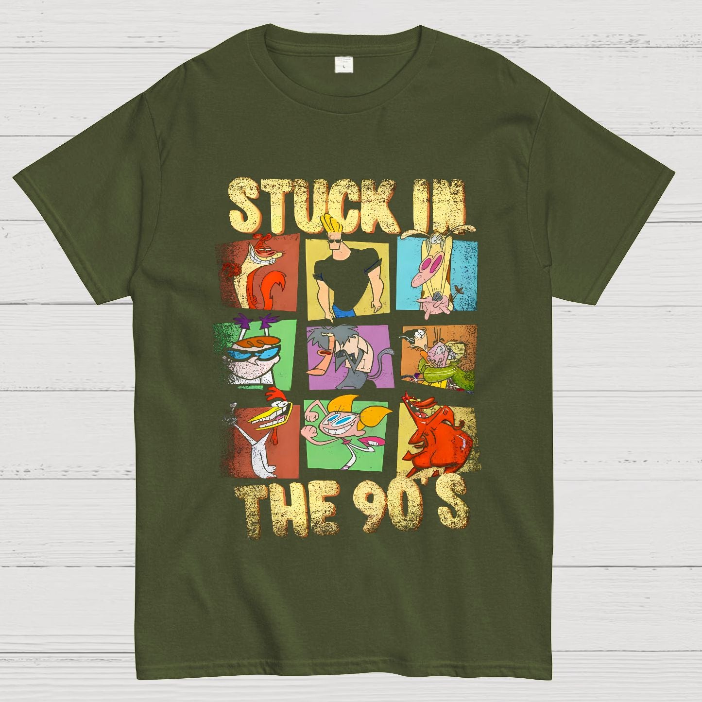 Stuck In The 90‘s Geek T-Shirt