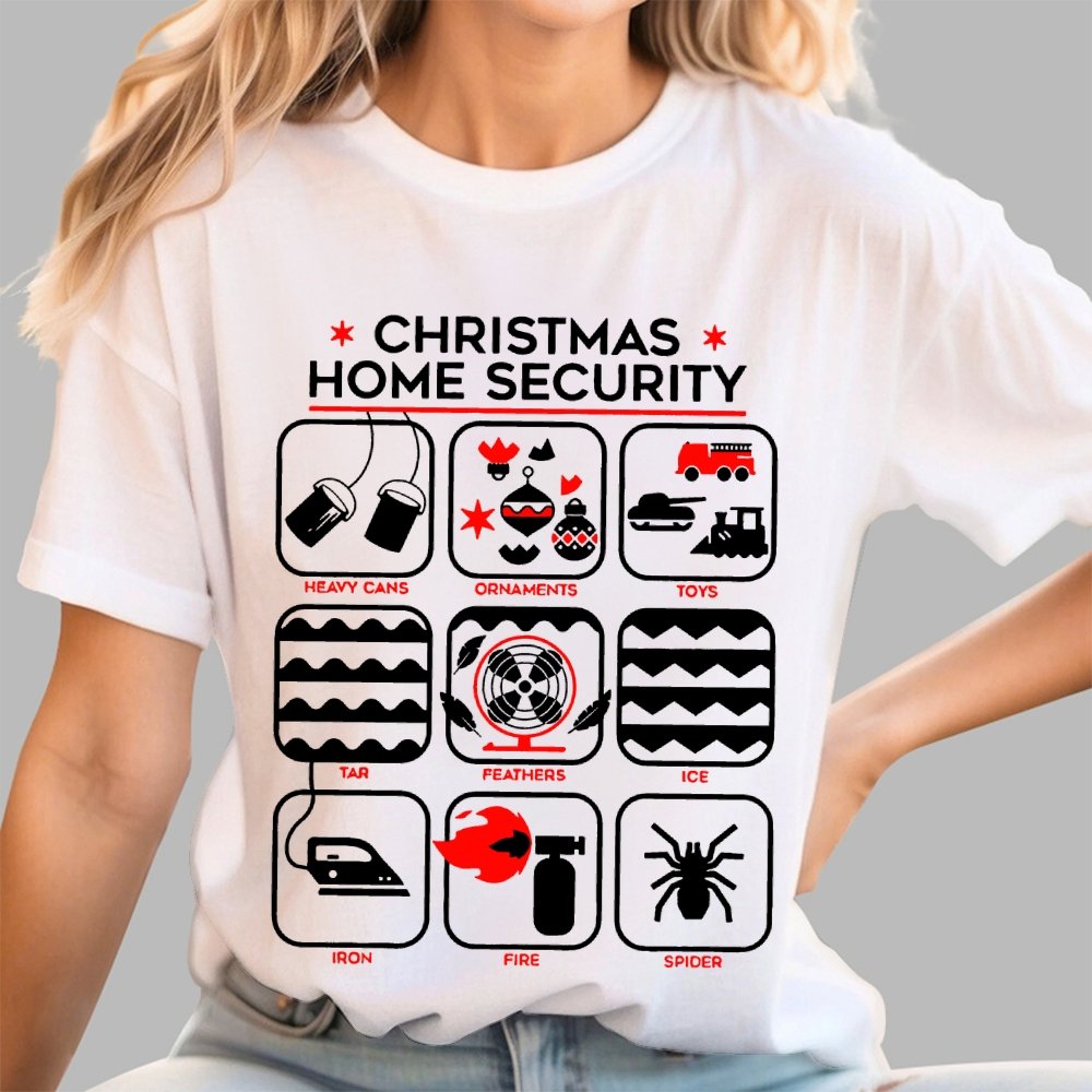 Christmas Home Security Geek T-Shirt