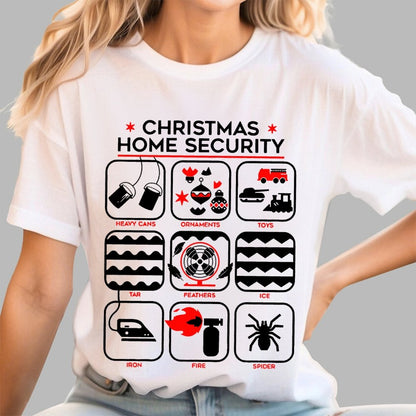 Christmas Home Security Geek T-Shirt
