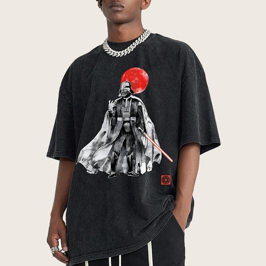 Dark Lord Sumi-E Vintage Distressed T-shirt