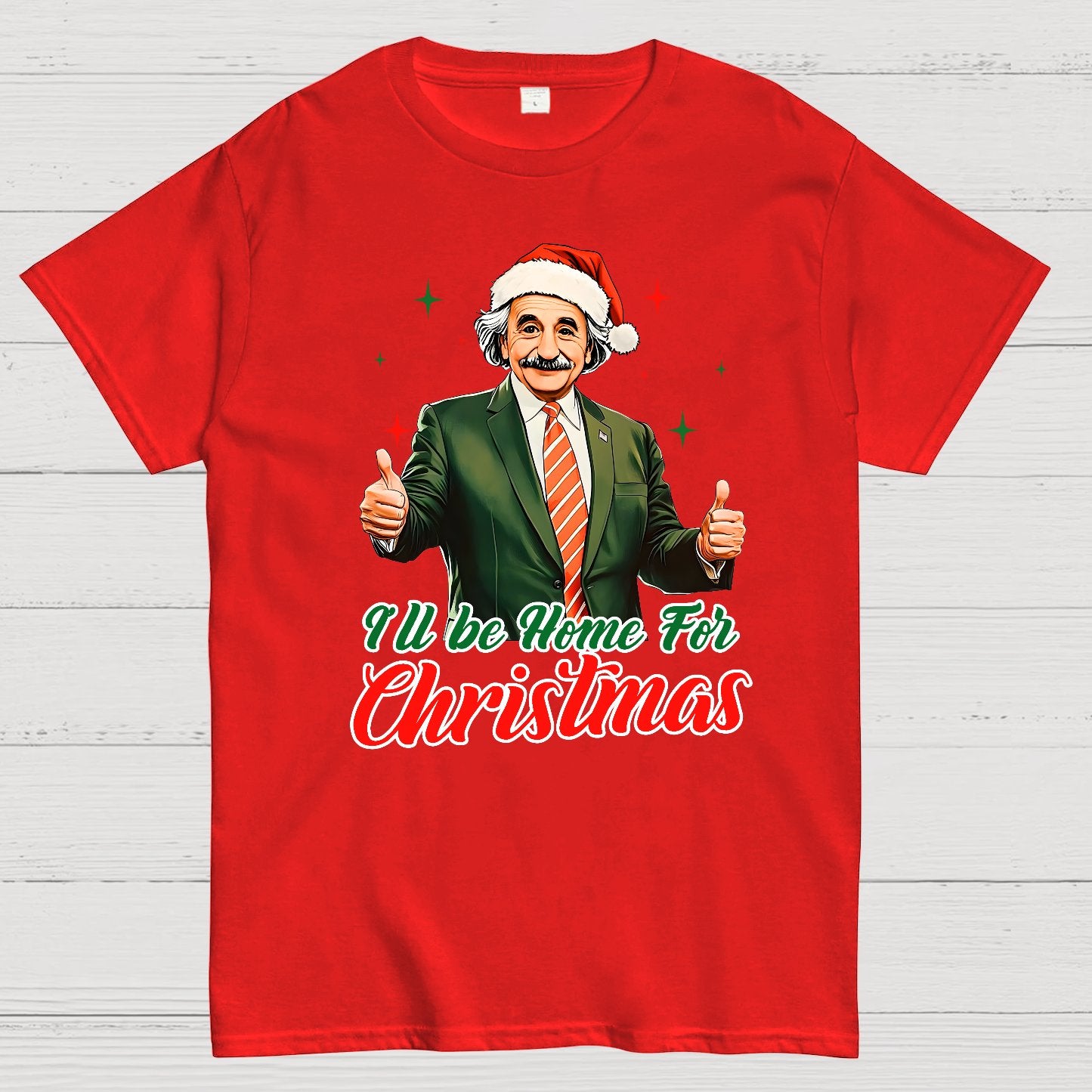 I'll Be Home For Christmas Geek T-Shirt