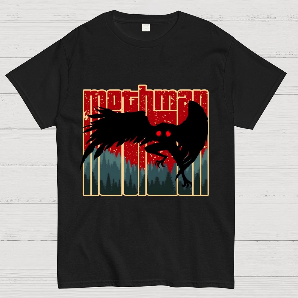 Cryptid Mothman Unisex Geek T-Shirt