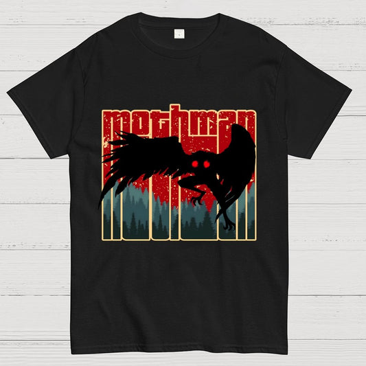 Cryptid Mothman Unisex Geek T-Shirt
