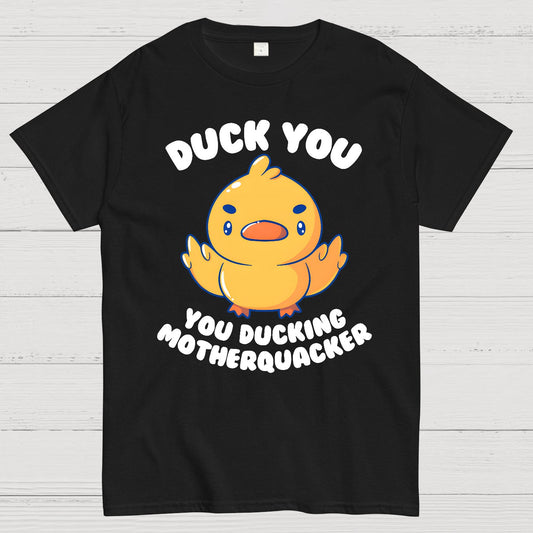 Ducking Motherquacker Geek T-Shirt